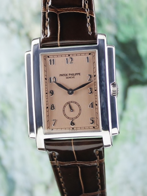 (image for) Patek Philippe Gondolo 18K White Gold Manual Winding Watch / 5024G